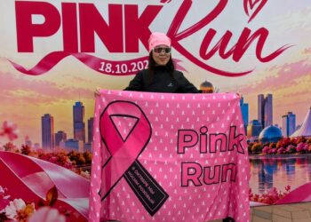 Почти 600 человек приняли участие в благотворительном забеге Pink Run в Астане